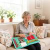 Fidget Book for Adults Sensory Lap Pad Portable Gadgets view 2