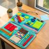 Fidget Book for Adults Sensory Lap Pad Portable Gadgets view 3