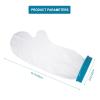 UKCOCO Waterproof Arm Plaster Cast Cover, Sturdy PVC and Silicone Material, Fits Most Arms, for Bath and Shower Use, White Protective Cast Sleeve view 2