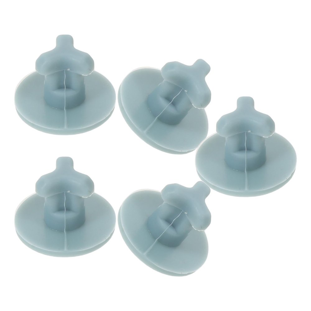 Healeved Insulated Lunch Box Silicone Seal Plugs 5pcs Airtight Food Container Lid Vent Covers Leakproof Closure Suitable for Box Lids