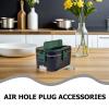 Healeved Insulated Lunch Box Silicone Seal Plugs 5pcs Airtight Food Container Lid Vent Covers Leakproof Closure Suitable for Box Lids view 3