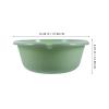 PHENOFICE Large Thickened Abs Plastic Wash Basin 6.5l Capacity with Built-in Drainage Spout Foot Soaking Basin for Washing and Facial Cleansing Household Use view 2