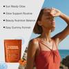 Skin Tanning, with Beta Carotene & Lycopene, for Skin Glow Support, 60 Count,2PCS view 4