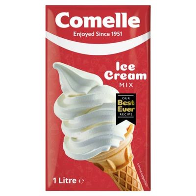 Comelle Ice Cream Mix 1 Litre | Case of 12