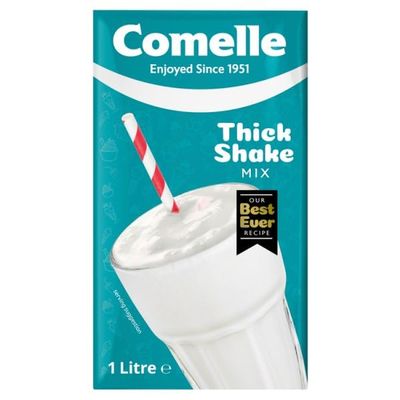 Comelle Thick Shake Mix 1 Litre | Case of 12