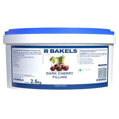 Bakels Dark Cherry Filling 2.5kg | Case of 1