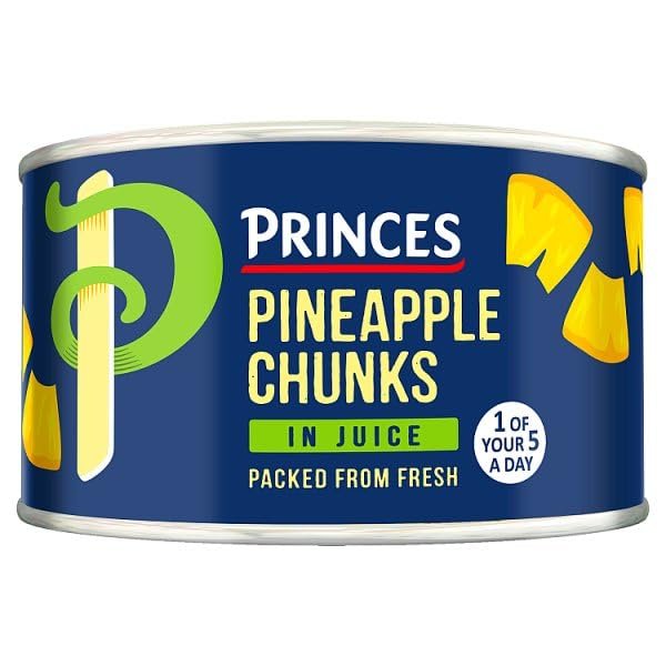 Princes Pineapple Chunks in Juice 227g | Case of 6