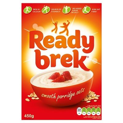 Ready Brek Smooth Porridge Oats Original 450g | Case of 6
