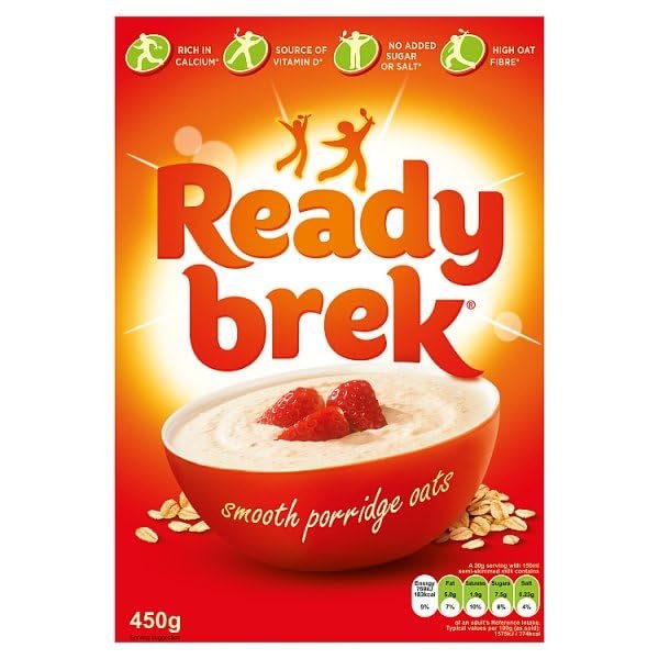 Ready Brek Smooth Porridge Oats Original 450g | Case of 6
