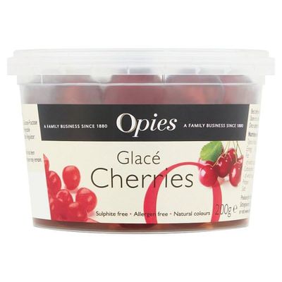 Opies Glac Cherries 200g | Case of 6