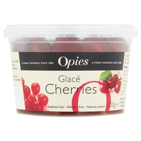 Opies Glac Cherries 200g | Case of 6