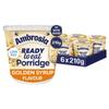 Ambrosia Ready to Eat Porridge Oat Cereal Pot Golden Syrup 210g | Case of 6 view 1