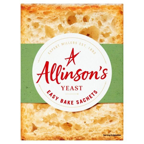 Allinson's Yeast 6 Sachets x 7g (42g) | Case of 12
