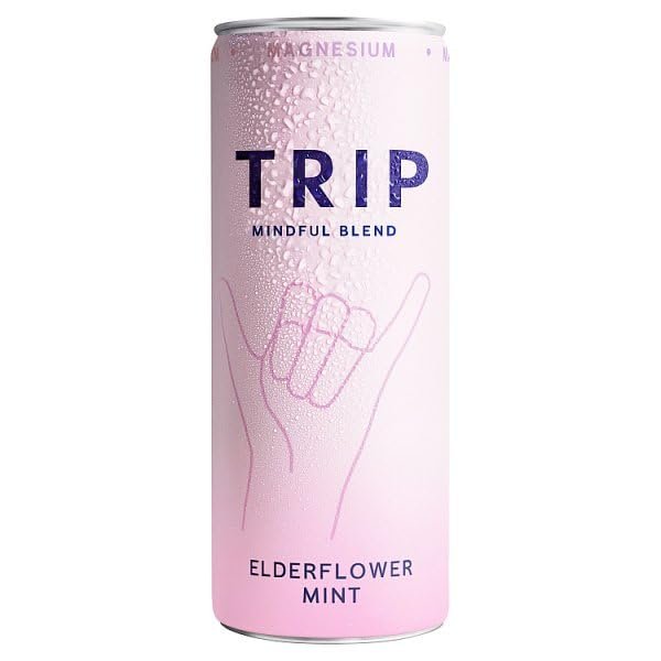 Trip Elderflower Mint 250ml | Case of 12