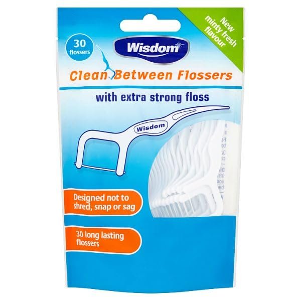 Wisdom Clean Between Flossers 30 Pack | Case of 5