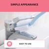 TEHAUX 4pcs Long Handle Shoe Cleaning Brush Set with Sturdy Bristles Multi-surface Washing Brush for Household Shoe Care and Stain Removal Cleaning Tool and Fabrics Random Color view 4