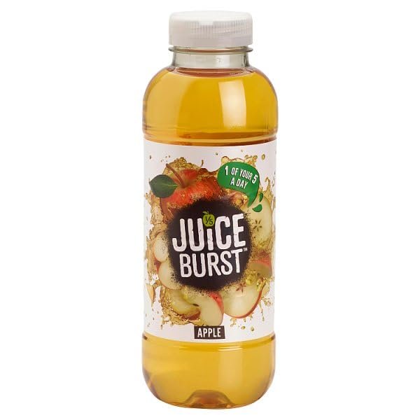 Juice Burst Apple Juice, 12 Bottles 500 ml