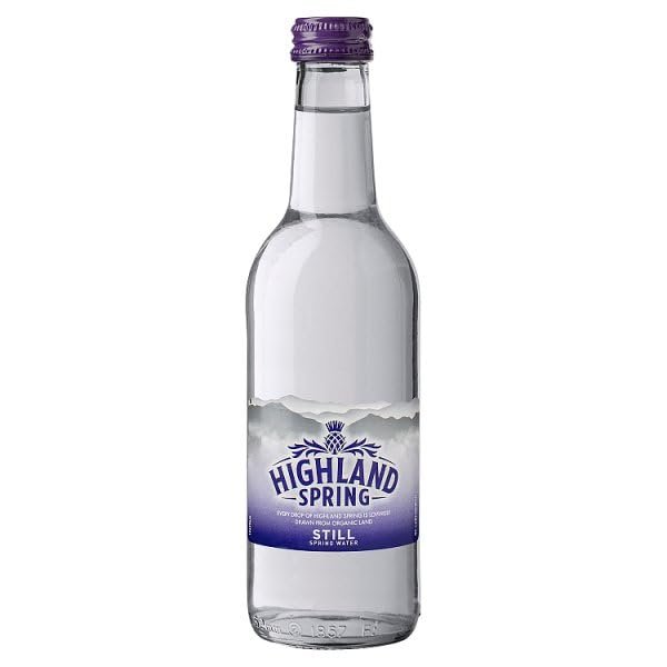 Highland Spring Still Spring Water 330ml | Case of 24