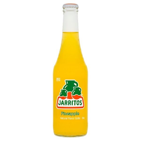Jarritos Pineapple Natural Flavor Soda 370ml | Case of 12