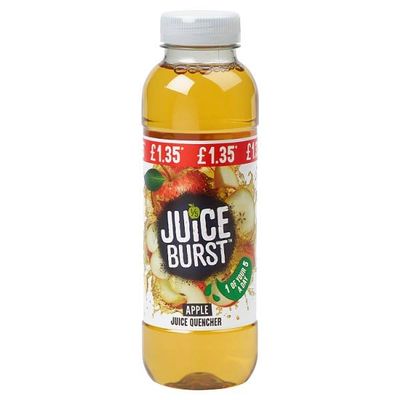 Juice Burst Apple Juice Quencher 400ml | Case of 12