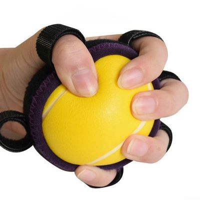 Hand Grip Strength Training Ball 10LB for Finger Isolation Exercises and Rehabilitation Use with Non Slip Texture (C)