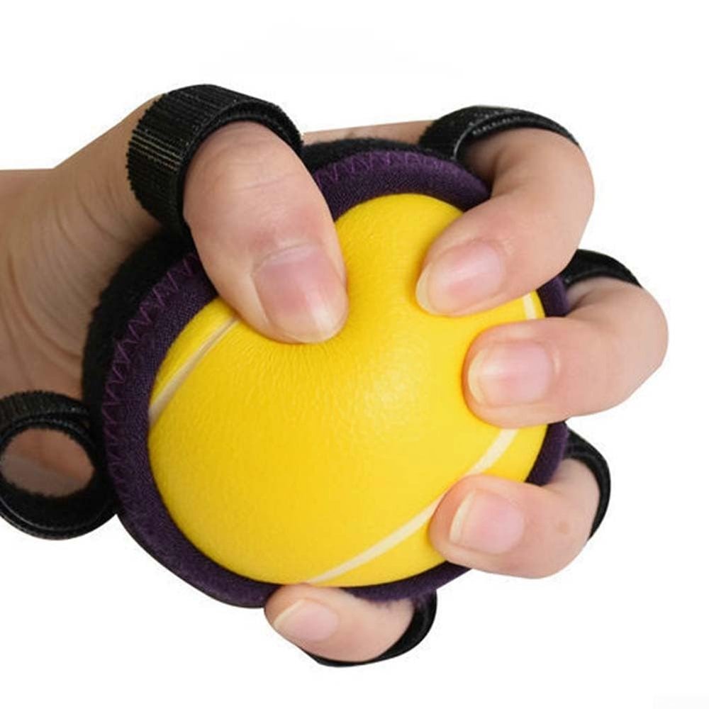 Hand Grip Strength Training Ball 10LB for Finger Isolation Exercises and Rehabilitation Use with Non Slip Texture (C)