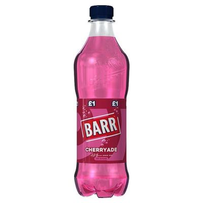 BARR Cherryade Soft Drink Bottle 500ml PM 1 | Case of 12