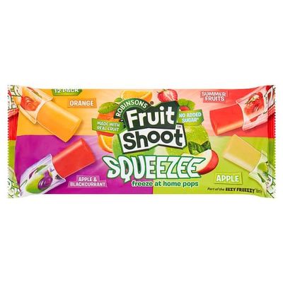 Robinsons Fruit Shoot Squeezee Freeze at Home Pops 12 x 45ml (540ml) | Case of 15