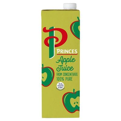 Princes Apple Juice from Concentrate 1 Litre | Case of 8