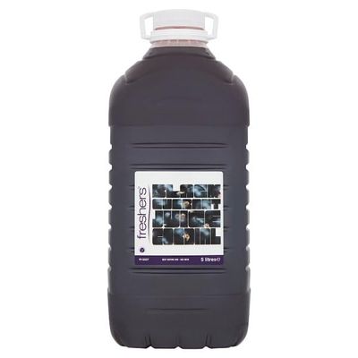Freshers Blackcurrant Juice Cordial 5 Litres | Case of 1