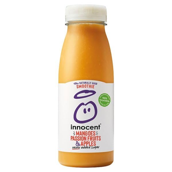 Innocent Smoothie Mangoes Passion Fruits & Apples 250ml | Case of 8