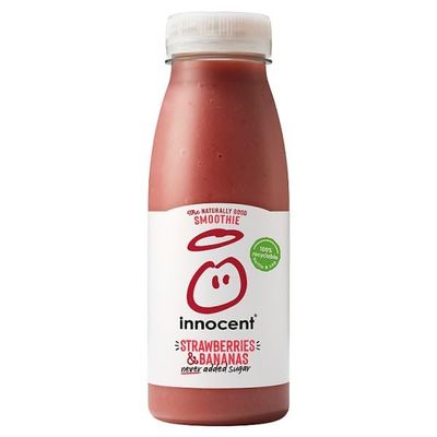 innocent Smoothie Strawberries & Bananas 250ml | Case of 8