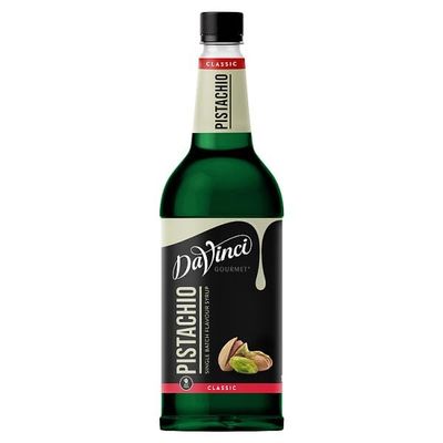 Davinci Gourmet Classic Pistachio Single Batch Flavour Syrup 1L | Case of 1