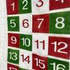 PHOERTY Christmas Calendar,Fabric Calendar With Pockets For Small Gifts Home Wall Hanging Decoration view 3