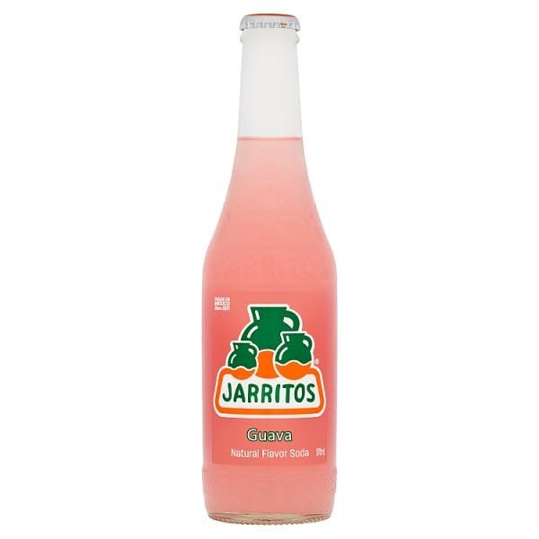 Jarritos Guava Natural Flavor Soda 370ml | Case of 12