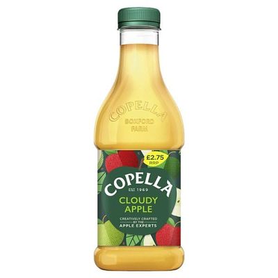Copella Cloudy Apple Fruit Juice, 6 900 ml Bottles, PMP 2.75