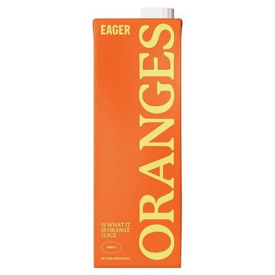 Eager Smooth Orange Juice 1L | Case of 8