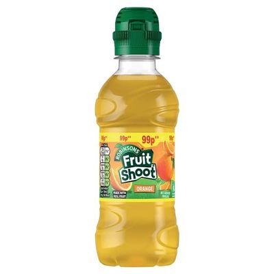 Fruit Shoot Orange Kids Juice Drink PMP Bottle 275ml | Case of 12