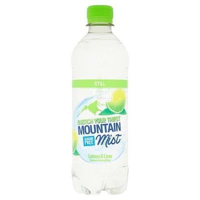 Mountain Mist Still Lemon & Lime Flavoured Spring Water 500ml | Case of 12
