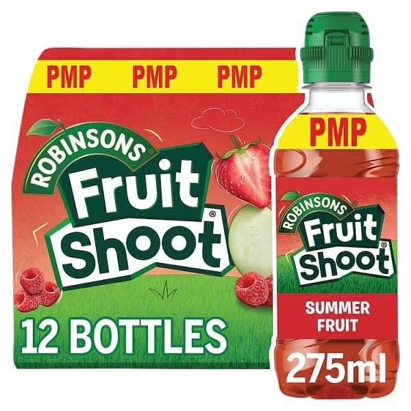 Fruit Shoot Summer Fruits PMP bottles x 12 275ml | Case of 12