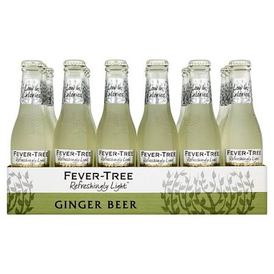 Fever-Tree Refreshingly Light Ginger Beer 24x200ml | Case of 24