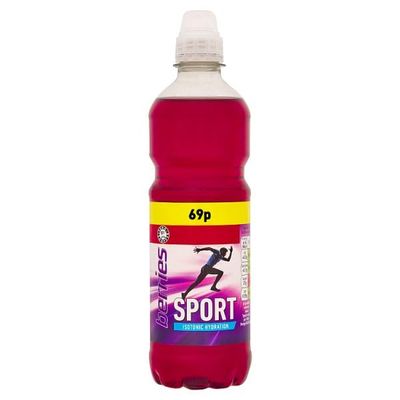 Euro Shopper Sport Isotonic Hydration Berries 500ml | Case of 12