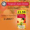 Euro Shopper Tropical Juice Drink 1 Litre | Case of 12 view 2