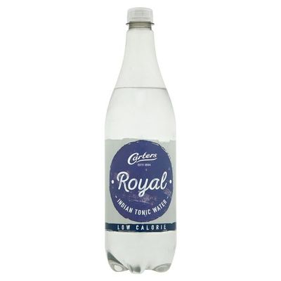 Carters Low Calorie Royal Indian Tonic Water 1 Litre | Case of 12