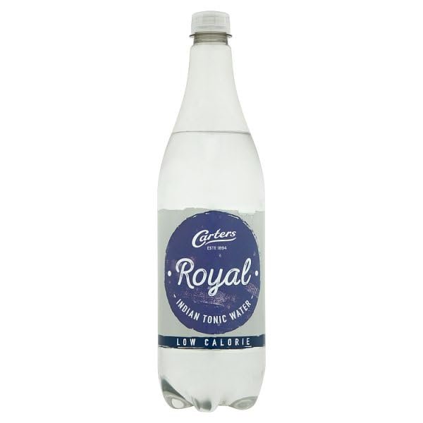 Carters Low Calorie Royal Indian Tonic Water 1 Litre | Case of 12