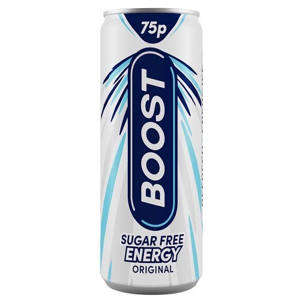 Boost Sugar Free Energy Original 250ml | Case of 24