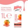 DaVinci Gourmet Peach Fruit Pure 1L | Case of 8 view 2