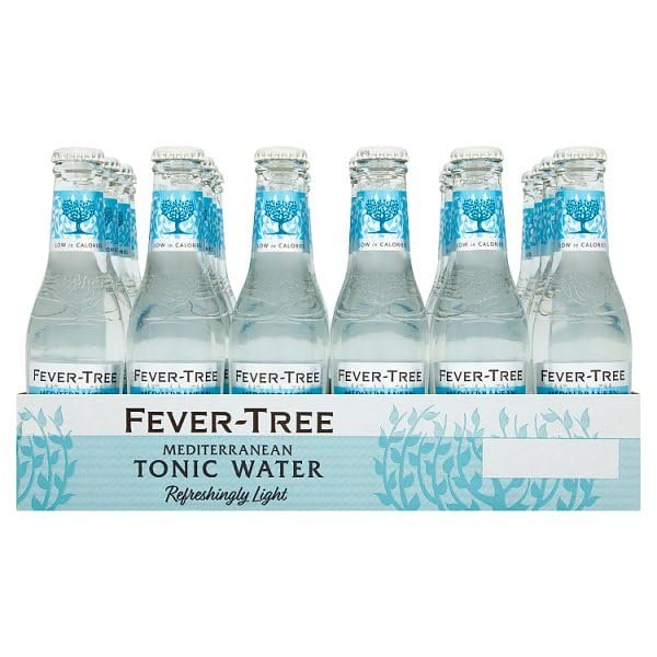 Fever-Tree Refreshingly Light Mediterranean Tonic Water 24 x 200ml | Case of 24