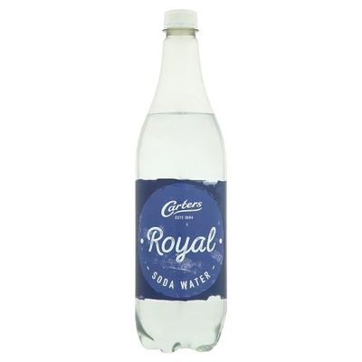 Carters Royal Soda Water 1 Litre | Case of 12