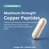 GHK-Cu Copper Peptides Supplement, 300 mcg Liposomal Formula Supports Skin Elasticity, Hair Thickness & Collagen Production Vegan, Non-GMO, Gluten-Free 60 Capsules view 2